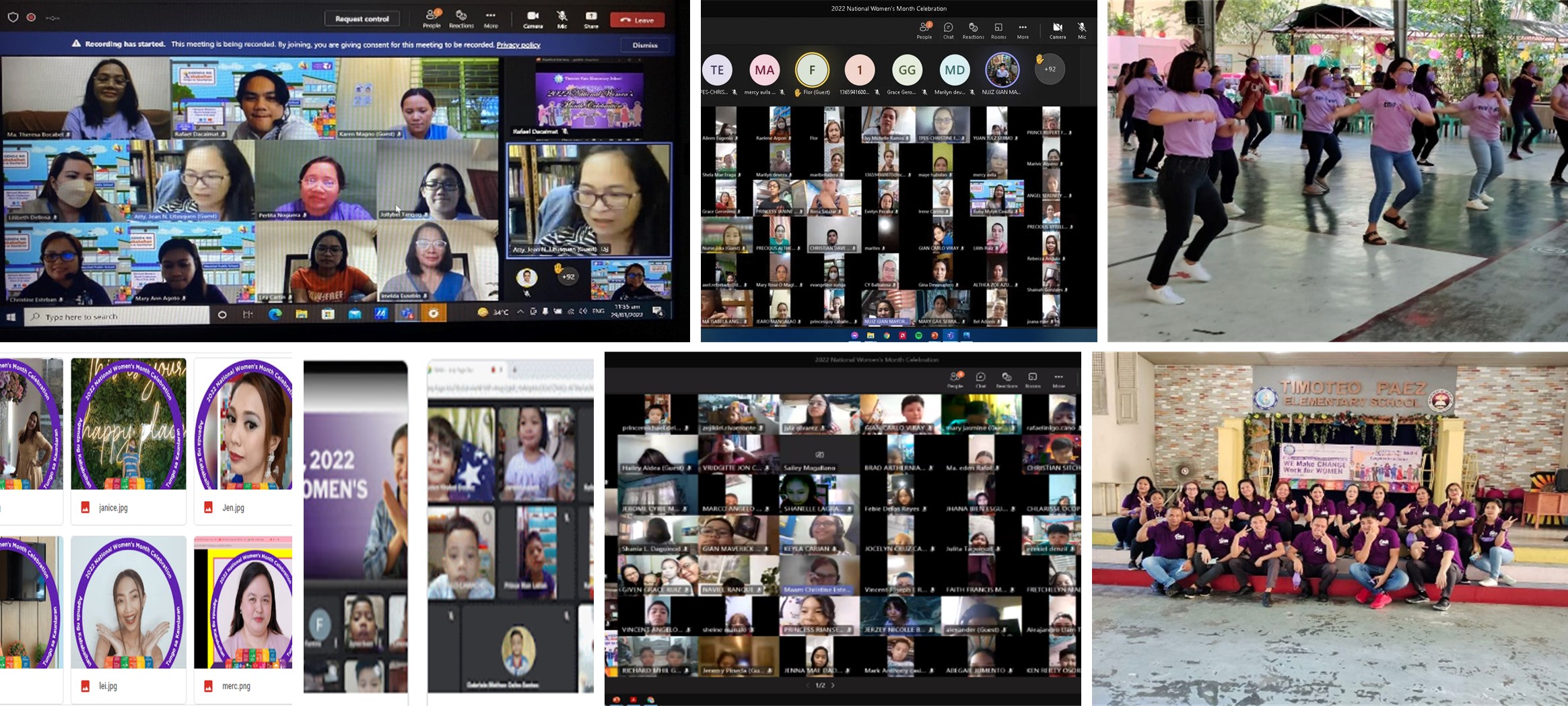 Women's Month Activities